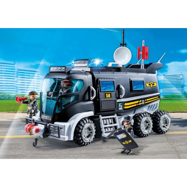 PLAYMOBIL CITY ACTION ΘΩΡΑΚΙΣΜΕΝΟ ΟΧΗΜΑ ΕΙΔΙΚΩΝ ΑΠΟΣΤΟΛΩΝ
