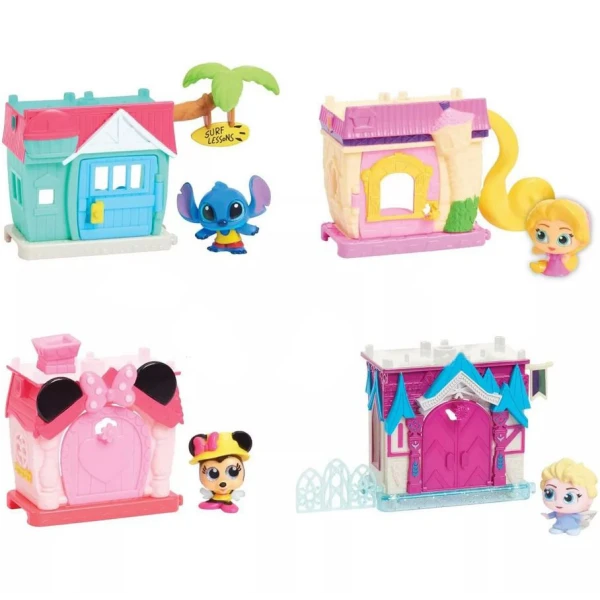 DISNEY DOORABLES MINI HOUSES - 4 DESIGNS