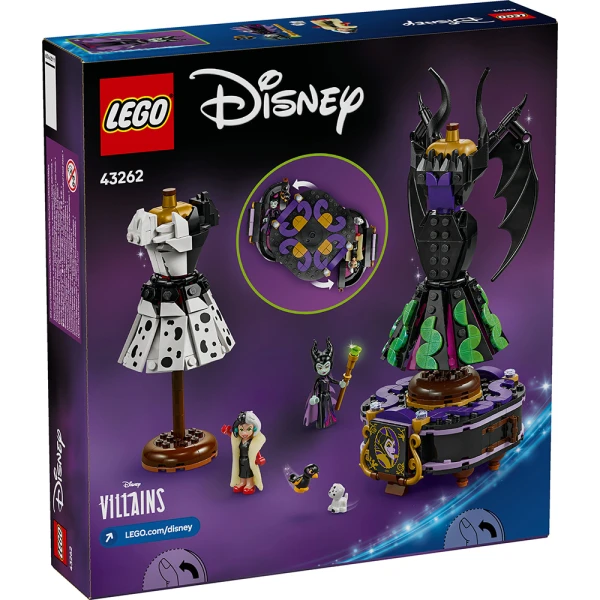 LEGO® DISNEY VILLAINS ΤΑ ΦΟΡΕΜΑΤΑ ΤΗΣ MALEFICENT ΚΑΙ ΤΗΣ ΚΡΟΥΕΛΑ ΝΤΕ ΒΙΛ