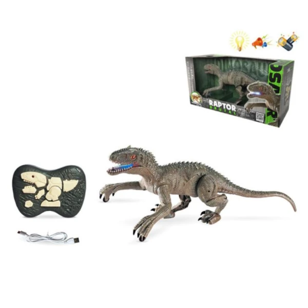 REMOTE CONTROL DINOSAUR WITH LIGHT AND SOUND 2.4GHz