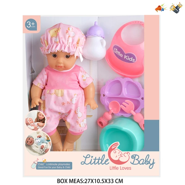 30 cm. BABY WITH SOUNDS AND ACCESSORIES