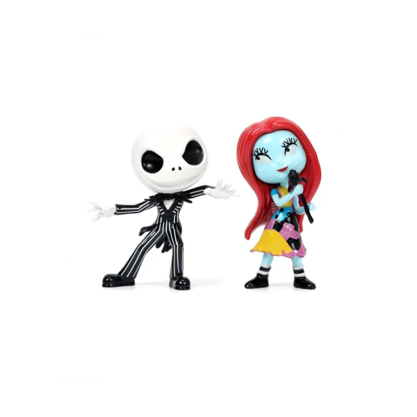 NIGHTMARE BEFORE CHRISTMAS ΣΕΤ 4 ΜΕΤΑΛΛΙΚΕΣ ΦΙΓΟΥΡΕΣ