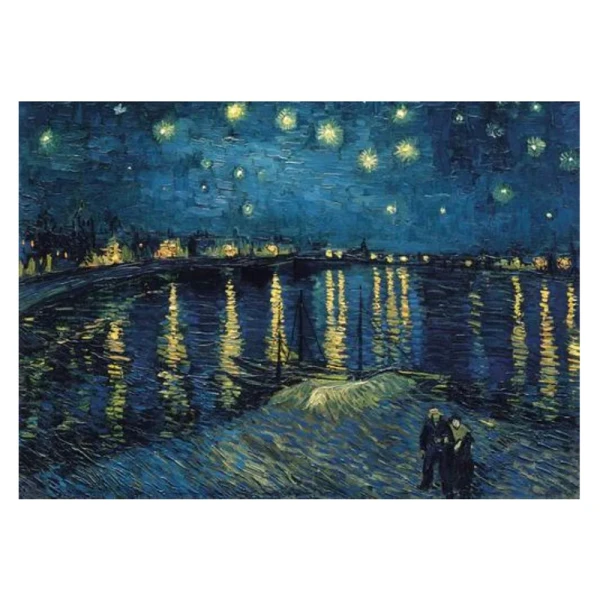 RAVENSBURGER ΠΑΖΛ 1000 τεμ. VAN GOGH ΕΝΑΣΤΡΗ ΝΥΧΤΑ