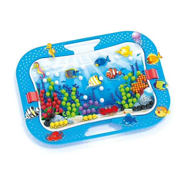 QUERCETTI FANTA COLOR OCEAN FUN FISH & PEGS 316 pcs