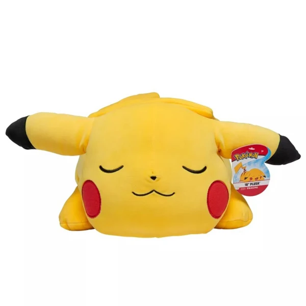 POKEMON PLUSH SLEEPING PIKACHU 45 cm