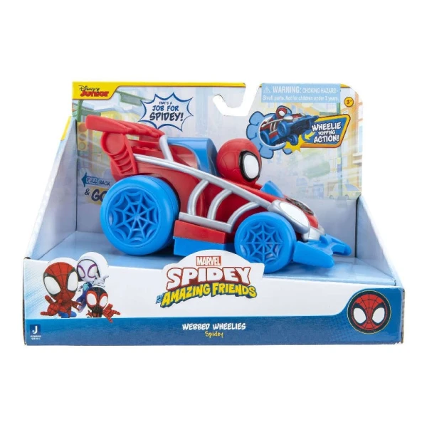 SPIDEY PULLBACK ΟΧΗΜΑ 15 εκ. ΜΕ ΦΙΓΟΥΡΑ W1 - SPIDERMAN