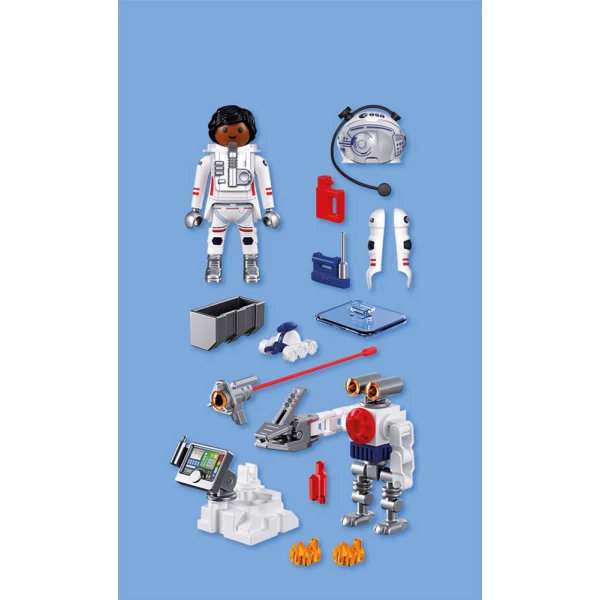 PLAYMOBIL ESA ASTRONAUT WITH ROBOT