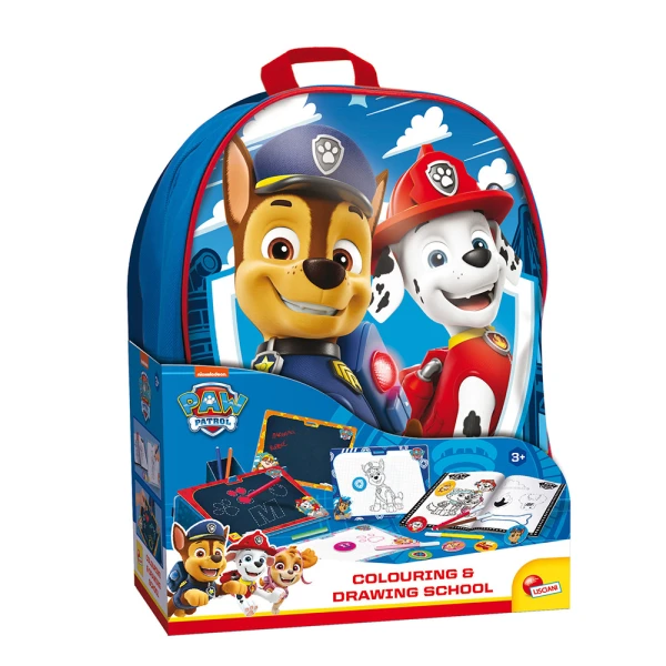 LISCIANI ΣΑΚΙΔΙΟ PAW PATROL ΣΧΕΔΙΑΖΩ ΚΑΙ ΧΡΩΜΑΤΙΖΩ