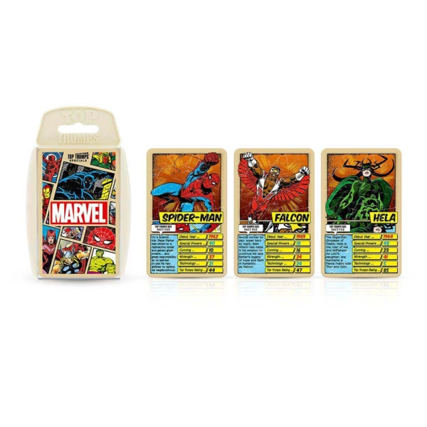 WINNING MOVES ΠΑΙΧΝΙΔΙ ΚΑΡΤΩΝ TOP TRUMPS SPECIALS - MARVEL COMICS RETRO - ΑΓΓΛΙΚΗ ΕΚΔΟΣΗ
