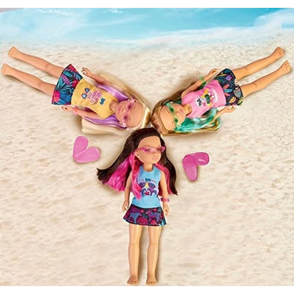 DOLL NANCY 43 cm A DAY WITH TROPIC GLASSES - 3 DESIGNS