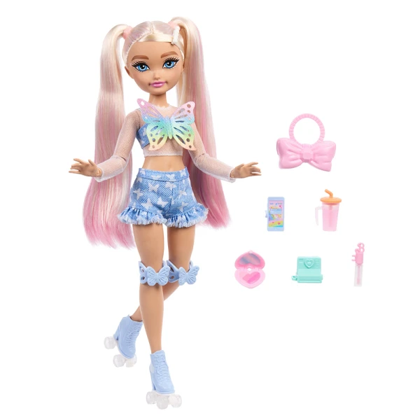 BARBIE DREAM BESTIES ROLLER SKATE - DOLL BARBIE MALIBU
