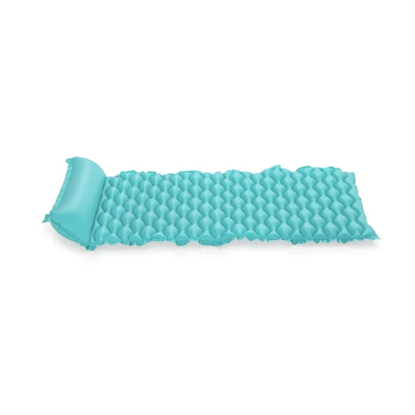 BESTWAY INFLATABLE SEA MATTRESS 213Χ86 cm FLOAT \'N ROLL TURQUOISE