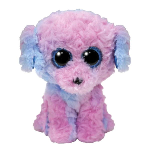 TY BEANIE BOOS PINK POODLE PLUSH 15 cm 