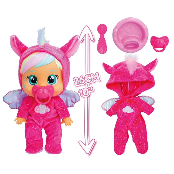 CRY BABIES LOVING CARE FANTASY INTERACTIVE BABY DOLL CRIES REAL TEARS - 3 DESIGNS