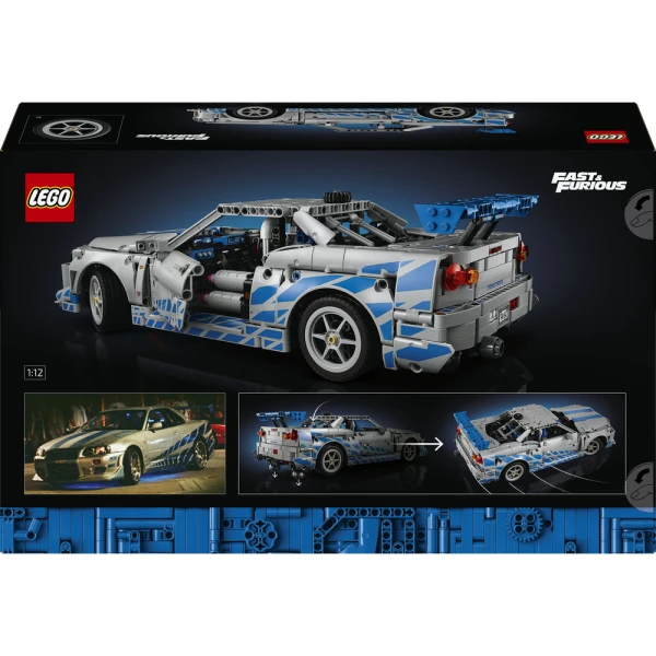 LEGO® TECHNIC™ 2 FAST 2 FURIOUS NISSAN SKYLINE GT-R (R34) CAR