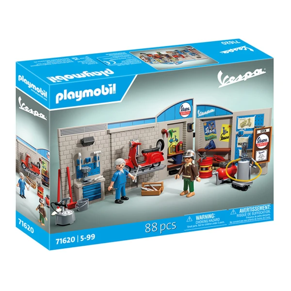 PLAYMOBIL VESPA 60S VESPA GARAGE