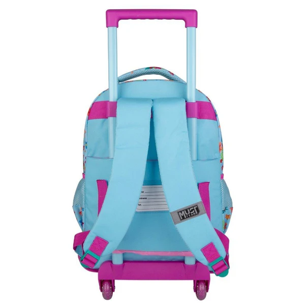 MUST TEAM SCHOOL TROLLEY BACKPACK 34x20x44 cm 3 CASES VAIANA 2