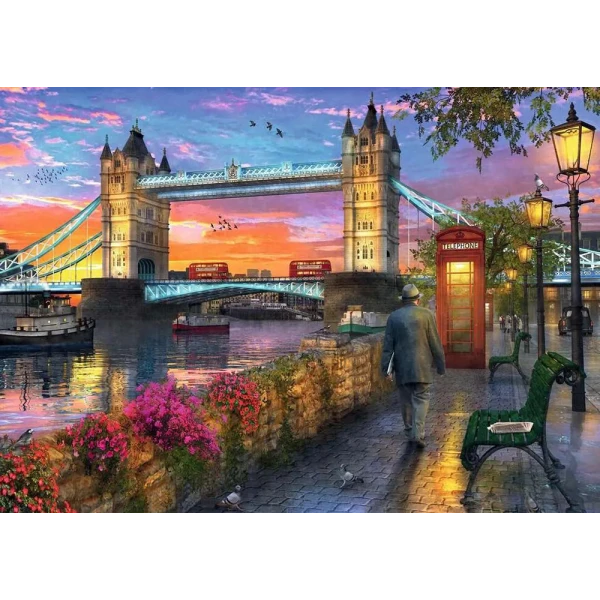 RAVENSBURGER ΠΑΖΛ 1000 τεμ. ΓΕΦΥΡΑ ΤΟΥ ΠΥΡΓΟΥ