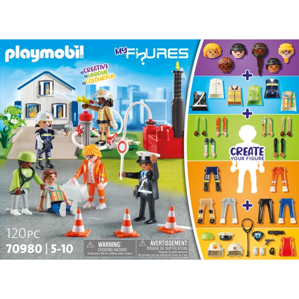 PLAYMOBIL MY FIGURES ΠΥΡΟΣΒΕΣΤΙΚΗ ΔΙΑΣΩΣΗ