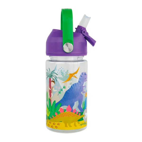 FLOSS & ROCK KIDS DRINKS BOTTLE TRITAN 450ml DINOSAUR