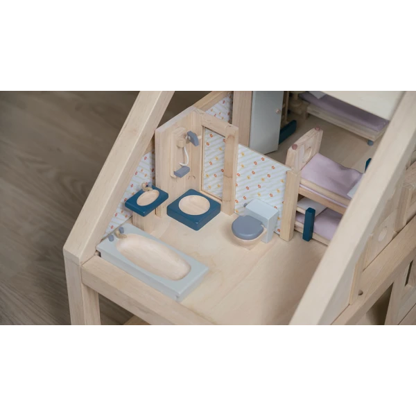 PLAN TOYS WOODEN BATHROOM ORCHARD