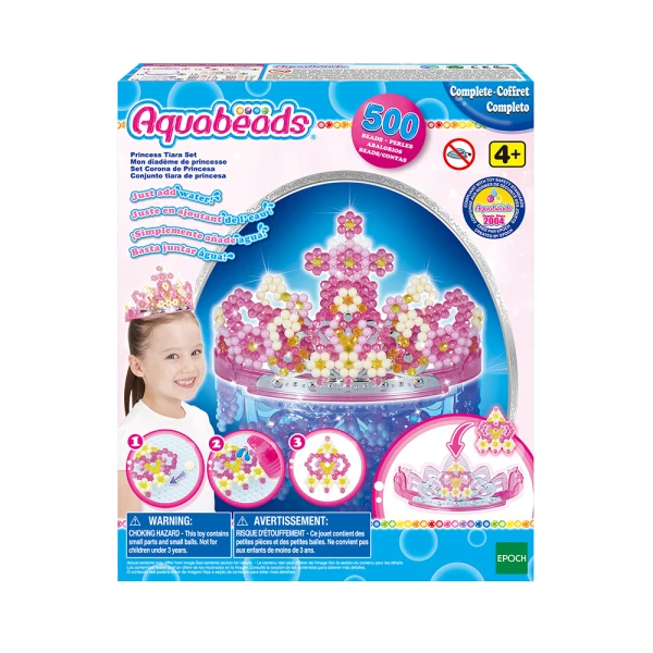 AQUABEADS: PRINCESS TIARA SET 31604