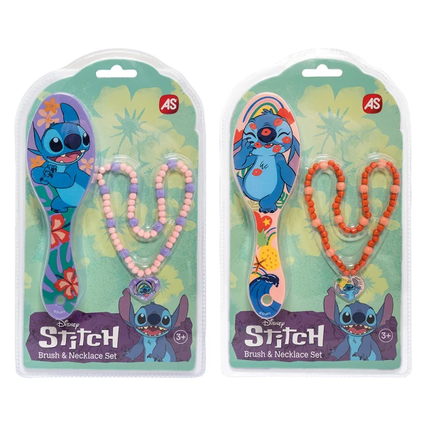 HAIR BRUSH STITCH WITH NECKLACE - 2 DESIGNS