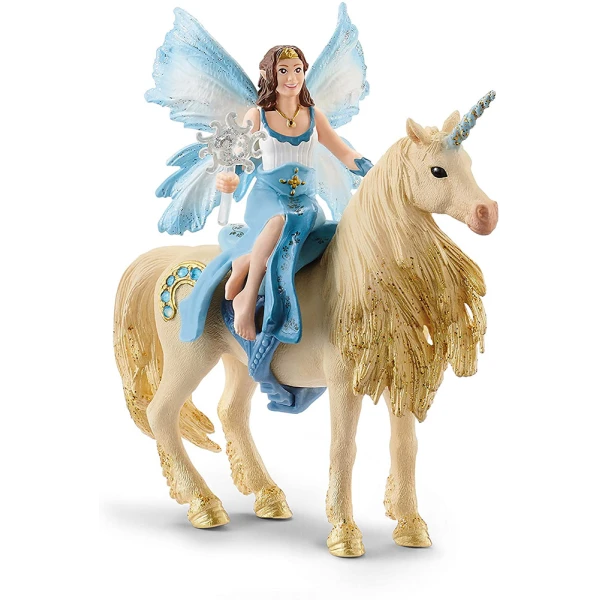 ΜΙΝΙΑΤΟΥΡA SCHLEICH BAYALA EYELA ΚΑΒΑΛΑ ΣΕ ΧΡΥΣΟ ΜΟΝΟΚΕΡΟ