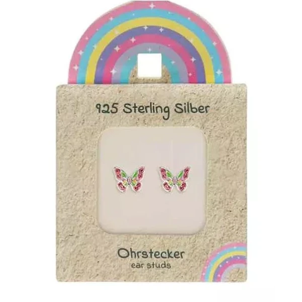 ΣΚΟΥΛΑΡΙΚΙΑ BEST GIRLS RAINBOW 925 SILVER - 1 σετ