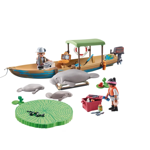 PLAYMOBIL WILTOPIA ΕΚΔΡΟΜΗ ΜΕ ΠΟΤΑΜΟΠΛΟΙΟ ΣΤΟΝ ΑΜΑΖΟΝΙΟ