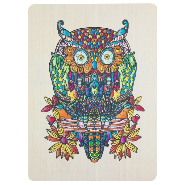 WOODEN PUZZLE 133 pcs OWL