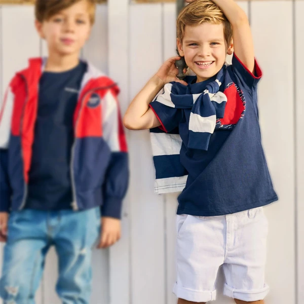 ENERGIERS BOY\'S BERMUDA WHITE
