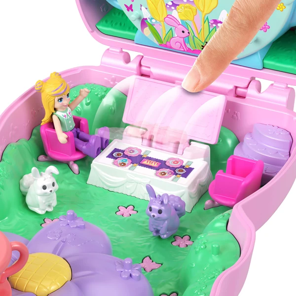 POLLY MINI Ο ΚΟΣΜΟΣ ΤΗΣ POLLY ΣΕΤΑΚΙΑ - TEA PARTY BUNNY
