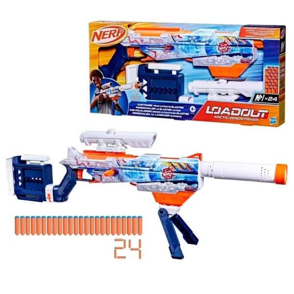 NERF LOADOUT ARCTIC ZEROSTRIKER
