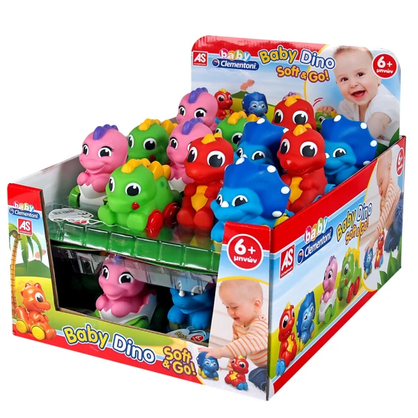 CLEMENTONI ΔΕΙΝΟΣΑΥΡΑΚΙΑ SOFT & GO