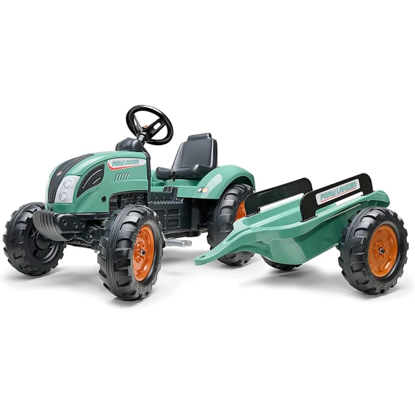 FALK ΠΟΔΟΚΙΝΗΤΟ ΤΡΑΚΤΕΡ FARM LANDER VINTAGE GREEN ΜΕ ΤΡΕΪΛΕΡ 
