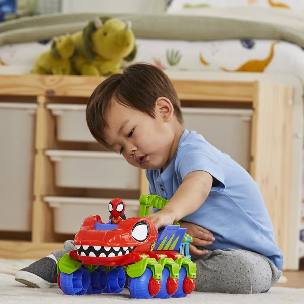 SPIDEY AND HIS AMAZING FRIENDS DINO WEBS TEAM VEHICLE