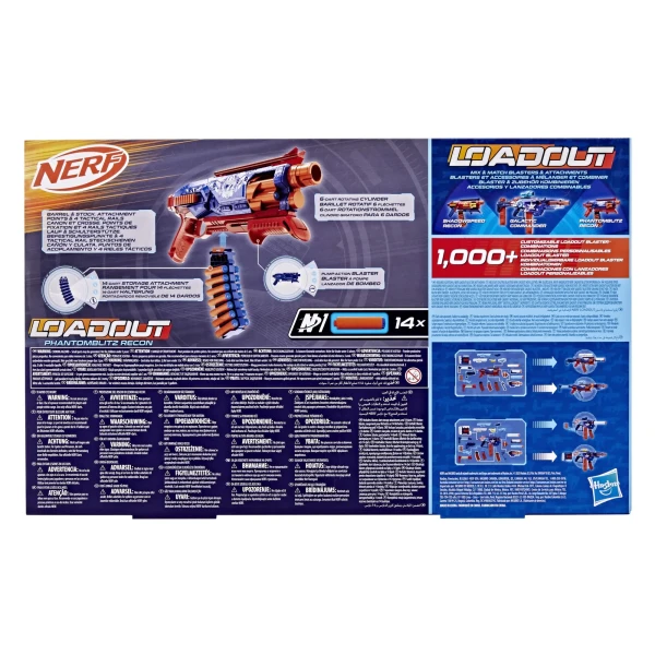 NERF LOADOUT PHANTOMBLITZ RECON BLASTER