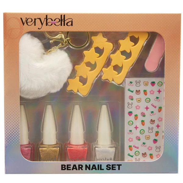 VERY BELLA BEAR ΣΕΤ ΝΥΧΙΩΝ