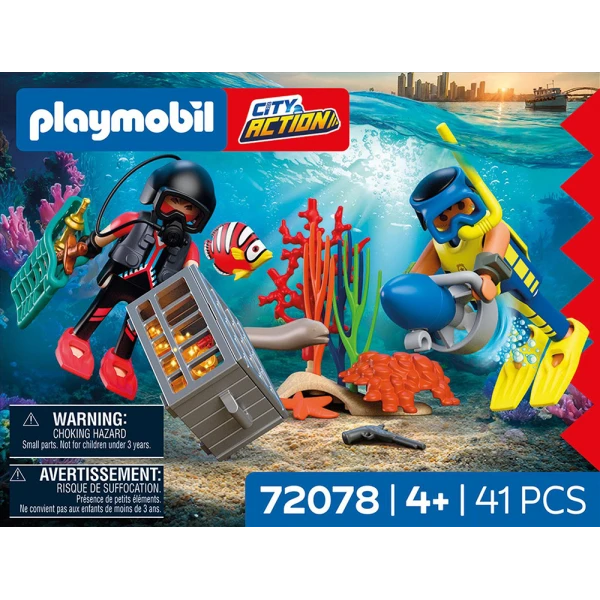 PLAYMOBIL ΥΠΟΒΡΥΧΙΑ ΕΠΙΧΕΙΡΗΣΗ ΑΣΤΥΝΟΜΙΑΣ