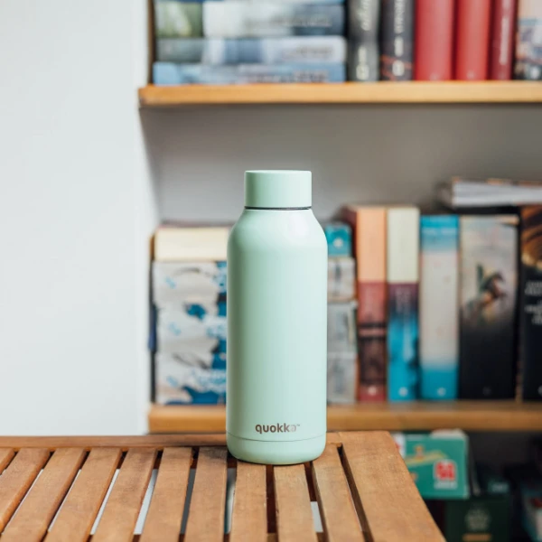 QUOKKA THERMAL STAINLESS STEEL BOTTLE SOLID 510ml - MINT