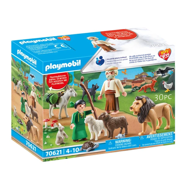 PLAYMOBIL HISTORY PLAY AND GIVE 2020 ΜΥΘΟΙ ΤΟΥ ΑΙΣΩΠΟΥ