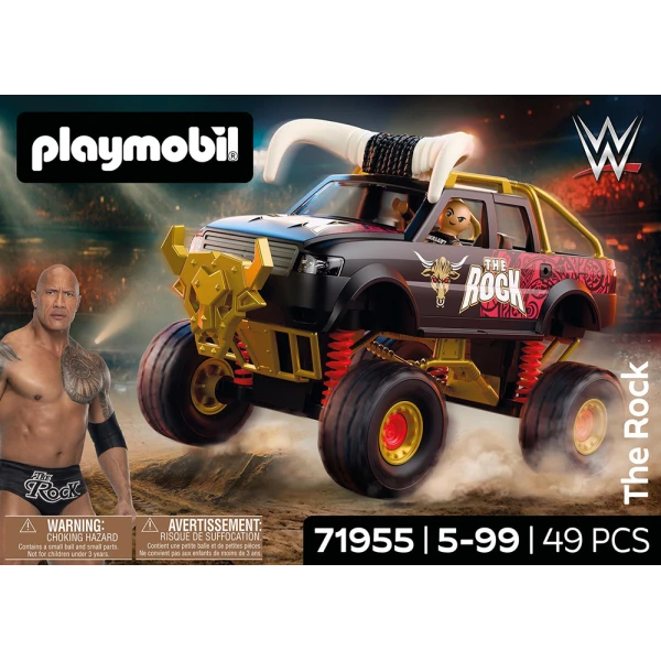 PLAYMOBIL WWE® ΤΟ ΦΟΡΤΗΓΟ ΤΟΥ ROCK