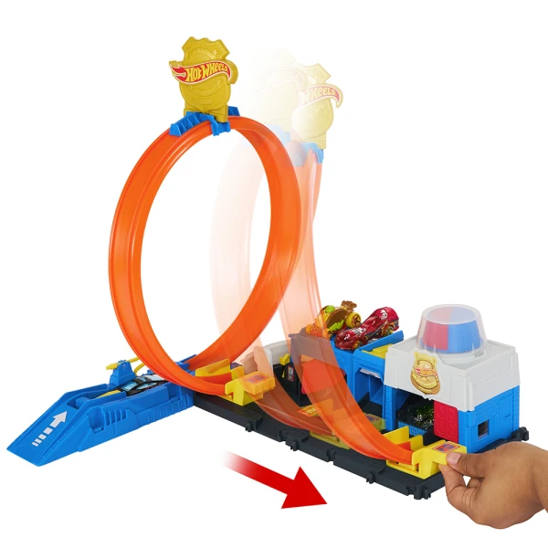 HOT WHEELS CITY SUPER POLICE STATION