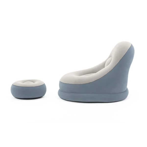 BESTWAY INFLATABLE 121X100X86 cm COMFORT CRUISER LOUNGE LIGHT BLUE