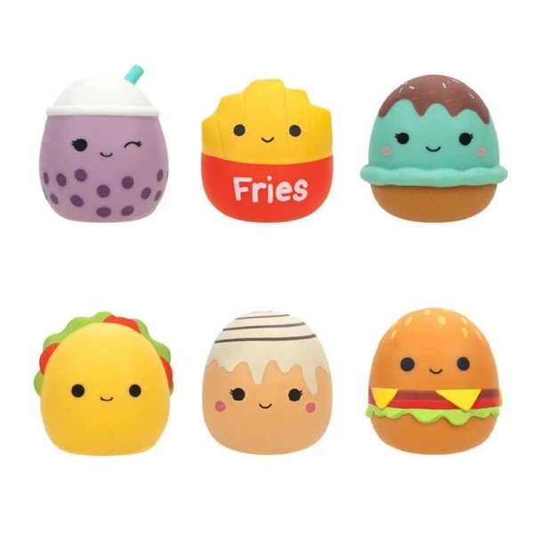 SQUISHMALLOWS - SQUOOSHEMS - BLIND ΣΑΚΟΥΛΑΚΙ ΜΕ ΖΟΥΛΗΧΤΗ ΦΙΓΟΥΡΑ ΕΚΠΛΗΞΗ 6 κ. - FOOD
