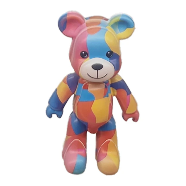 3D STICKER PUZZLE 24 pcs BEARS - 4 DESIGNS