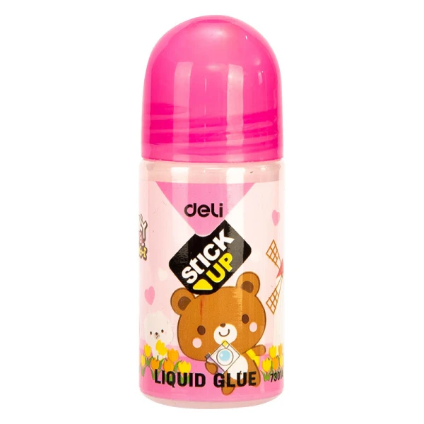 DELI LIQUID GLUE 35ml STICK UP E7301A - 3 COLOURS