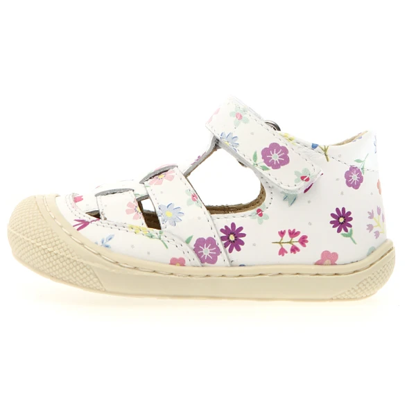 NATURINO KIDS SHOES WAD CALF PR. BONNY WHITE