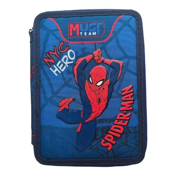 MUST TEAM ΚΑΣΕΤΙΝΑ ΤΡΙΠΛΗ ΓΕΜΑΤΗ 12Χ6Χ19,5 εκ. SPIDERMAN NYC HERO